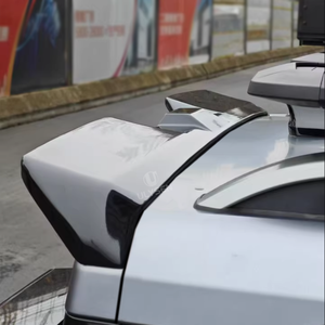 Spoiler Posteriore Integrato Stile <span class=keywords><strong>Defender</strong></span> Verniciato Nero Lucido, Kit di Aggiornamento Esterno Senza Foratura per JETOUR Traveler Shanhai T2 - Product Image 3