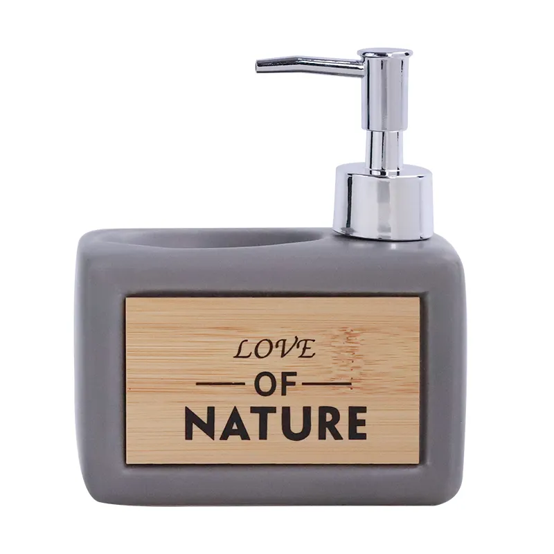 Redeco Square Home Badezimmer Lotion Flasche Keramik Seifensp ender Flasche