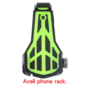 Support de téléphone à trois griffes pour vélo, vélo électrique, moto, antidérapant, en résine plastique rose, avec une adhérence stable - Product Image 5
