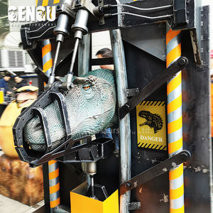 Testa di dinosauro Animatronic della decorazione della parete della testa di dinosauro 3D di alta qualità - Product Image 5