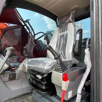 Excavatrice sur chenilles d'occasion DOOSAN 140LCA, best-seller, bien entretenue, pour projet d'infrastructure municipale