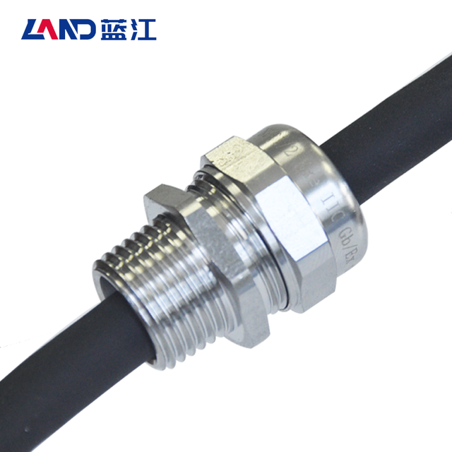 M Thread Stainless Steel CE for IP68 Explosion-Proof High/Low Voltage Industrial Use Armored Cable Glands Connector Accessories
