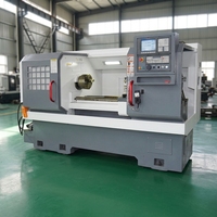 Tour CNC de haute précision CK6150 avec banc monolithique en fonte, tour multifonction pour le travail des métaux