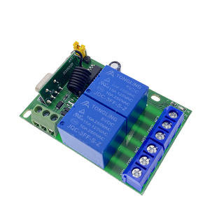 Interruttore Telecomandato Wireless Universale 433M Controllo Accessi Elettrico DC 5V 12V <span class=keywords><strong>Modulo</strong></span> Ricevitore Relè a <span class=keywords><strong>1</strong></span> Via <span class=keywords><strong>2</strong></span> Vie + Trasmettitore - Product Image 5