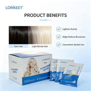 ผงฟอกสีผม <span class=keywords><strong>LORIKEET</strong></span> ขนาดเล็ก บรรจุภัณฑ์แบบซอง 30 กรัม ผงฟอกสีฟ้า สำหรับผมบลอนด์ - Product Image 4