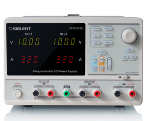 Siglent SPD3303C fonte de alimentação DC programável 3 canais 220 Watt três saída ajustável laboratório bancada de alimentação - Product Image 2