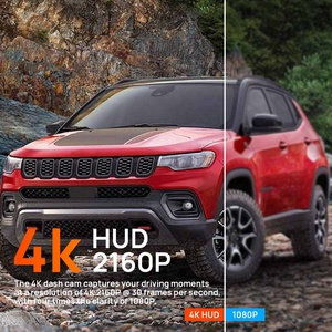 HOLROADX 4K Dashcam Plug and Play voor Jeep Compass 2e generatie (2e Gen) 2017-2026 Dashcam Auto <span class=keywords><strong>Camera</strong></span> WiFi 24H Parking Modus Auto DVR - Product Image 6