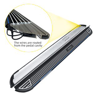 Maremlys <span class=keywords><strong>LOGO</strong></span> personnalisé accessoires extérieurs de voiture marchepied latéral pour voiture planche de course à énergie solaire sans fil avec lumière LED - Product Image 4