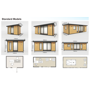Cabane de loisirs de jardin ADU, préfabriquée, pour une utilisation en intérieur et en extérieur, espace de détente confortable toute l'année - Product Image 4