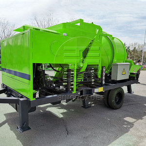 Mélangeur de <span class=keywords><strong>béton</strong></span> à vis, avec trémie d'escalade automatique - Product Image 4