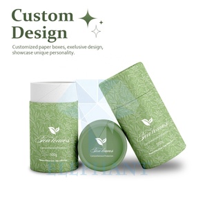 Custom Printed Food Grade Kraft <b>Cardboard</b> Round Cylinder Food Coffee Matcha Powder Tea Leaves Bag Ball Paper <b>Tube</b> Packaging - Product Image 6