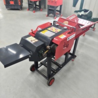 Machine à pétrir la paille à coupe uniforme et large entrée, robuste, pour l'alimentation du bétail en ferme laitière, réduisant les déchets d'alimentation