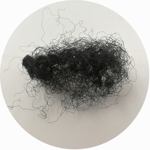 Đen DOPE nhuộm <span class=keywords><strong>PSF</strong></span> giá <span class=keywords><strong>15D</strong></span> 64 Mét tái chế Polyest sợi cho quay - Product Image 2