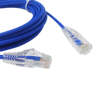 OEM התאמה אישית RJ45 0.5m-30m Lan כבל חתול 6 Cat6 תיקון Cat6A Cat5 Cat5e תיקון כבל