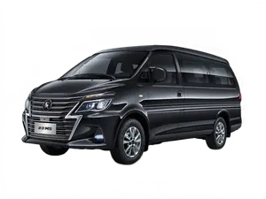 Mobil MPV Dongfeng ruang besar, mobil bertenaga bensin Van Mini Lingzhi M5 dengan efisiensi tinggi dan konsumsi bahan bakar rendah