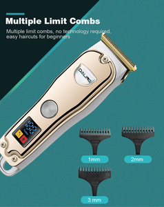 Cortadora Inalámbrica Profesional a Prueba de Agua <span class=keywords><strong>DALING</strong></span> DL-1516, Recortadora de Cabello Corporal y Facial, Mini Cortadora de Cabello Eléctrica para Hombres - Product Image 3