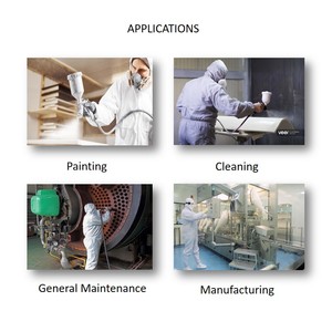 Traje de Protección Desechable Tipo 5 y 6 con Certificación CE, Impermeable, para Trabajos Industriales de Eliminación de Asbesto - Product Image 6
