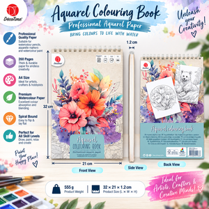 Quaderni A4 con Motivi Floreali, Libro <span class=keywords><strong>da</strong></span> <span class=keywords><strong>Colorare</strong></span> Extra Grande <span class=keywords><strong>per</strong></span> <span class=keywords><strong>Adulti</strong></span>, 30 Pagine Stampate, Libro Rilassante <span class=keywords><strong>da</strong></span> <span class=keywords><strong>Colorare</strong></span> <span class=keywords><strong>per</strong></span> <span class=keywords><strong>Adulti</strong></span> e Bambini - Product Image 6