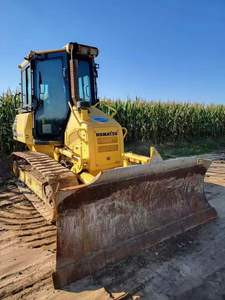 Bulldozer Komatsu D31 usado de segunda mano, topadora de orugas Komatsu D375 D155 D275 D475 original usada - Product Image 5