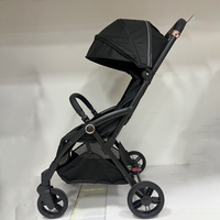 Poussette pour bébé multifonctionnelle légère et pliable en aluminium de luxe chinoise, poussette européenne pour enfants de 3 ans