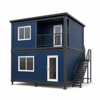 Mini-maison mobile préfabriquée pour studio de jardin et logement annexe