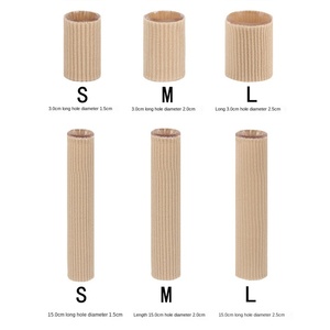 Usine En Gros Anti-Abrasion Gel Silicone SEBS Fibre Sans Coupe Couverture Des Yeux pour Orteils Pied & <span class=keywords><strong>Doigt</strong></span> Séparateur Protecteur - Product Image 6