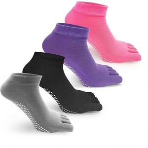 Women's Padded Custom <b>Grip</b> <b>Socks</b> Yoga Pilates Ballet <b>Socks</b> - Product Image 4