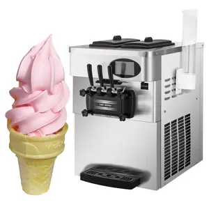 2023 новый продукт идеи YKF-826T Два аромата + один с разными рисунками мороженое машина для приготовления мороженого коммерческих 2023