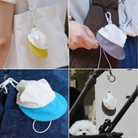 Prêt à être expédié, en stock |   Casquette de refroidissement pour animaux de compagnie, protection UV, nylon, réglable, tailles S et M, OEM ODM, prête à être expédiée, haute qualité