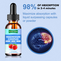 Gouttes de liquide complexe de magnésium OEM ODM en gros avec L-théanine Favoriser la relaxation globale et les gouttes de liquide de digestion