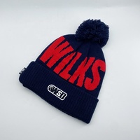 Bonnets d'hiver personnalisés doublés satin, bonnets bouffants en acrylique avec broderie de logo, style chasseur amusant, grande taille, fourniture directe usine OEM