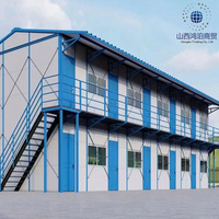 Maison Modulaire Portable en Panneaux Sandwich, Structure en Acier, Cabine, Abri à Outils, Bâtiment Préfabriqué, Dortoir, Design Industriel, Utilisation en Appartement