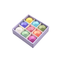 Coffret cadeau OEM fait main, bombe de bain en forme de gemme