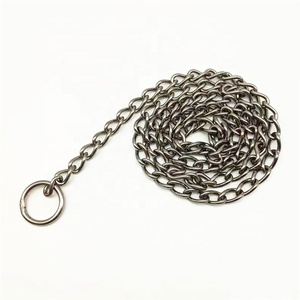 Özel Pet aksesuarları paslanmaz çelik yuvarlak halka ile 316 dayanıklı köpek zinciri - Product Image 1