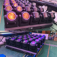 Marslite 5x80W Lyre LED mobile 5 yeux pour scène et discothèque, éclairage DJ