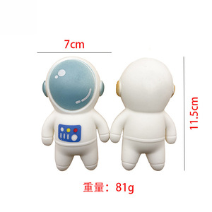 ของเล่นบีบอัดรูปนักบินอวกาศ การ์ตูนน่ารัก ของเล่นบีบคลายเครียด ของเล่นเด็กสร้างสรรค์ ของเล่นบรรเทาความเครียด - Product Image 4