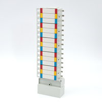 Etechin Acier Triphasé ABS MCB MCCB Disjoncteur Pan Assembly Busbar pour Cartes de Distribution 100A 125A 160A 200A Pan Assembly