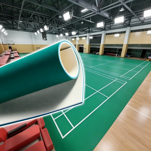 Piso acrílico modificado para todo tipo de clima para cancha de pickleball y tenis, antideslizante, resistente al desgaste, impermeable, antidecoloración y a prueba de golpes. - Product Image 1