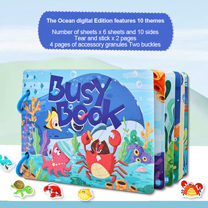 Libro silencioso de iluminación intelectual certificado CE + CPC + RSL + EN71 para educación temprana con paquete de materiales - Product Image 2