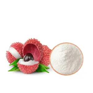 Fornecimento De Fábrica Natural Litchi Fruit Juice Powder Lychee Powder