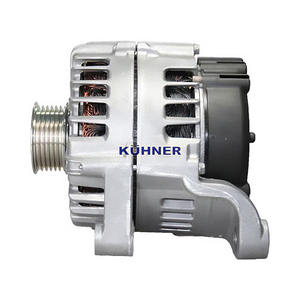 Alternatore compatibile con BMW Serie 3 318 d Diesel (KW: 105, CV: 143) dal 09-2007 al 06-2012 VALEO 553395RIV NUOVO - Product Image 2