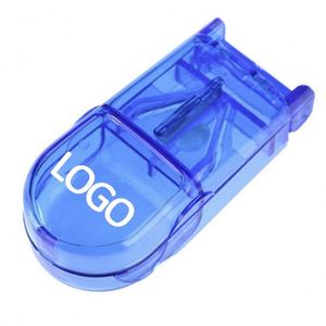 Professional Tablet Splitter Heavy Duty Blade Pill <b>Cutter</b> Holder Precise Medication Slicer Box Wholesale Medical Supply - Product Image 5