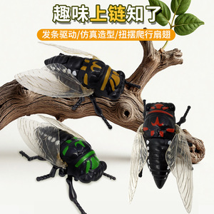 Juguete de cigaña de plástico que brilla en la oscuridad, insecto de juguete realista de 11 cm para niños de 5 a 7 años - Product Image 3