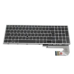 צרפתית תאורה אחורית Azerty מקלדת עבור HP EliteBook 850 G5 850 G6 755 750 855 G5 G6 ZBook 15u G5 G6 l11999-051 HPM17B7 FR מחשב נייד