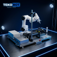 Station d'enseignement pour robot collaboratif 6 axes TEPKOBOT avec tri guidé par la vision, kit d'éducation pour le kitage et la palettisation