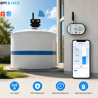 Capteur de niveau à ultrasons LoRa, transmetteur sans fil intelligent Wi-Fi pour la mesure du niveau de liquide, instruments de surveillance des réservoirs d'eau et d'eaux usées