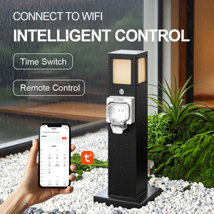 Ngoài trời EU chúng tôi IP66 thép không gỉ chia sẻ cung cấp điện mở rộng ổ cắm với wifi điều khiển từ xa không thấm nước chống bụi 1 ổ cắm - Product Image 6