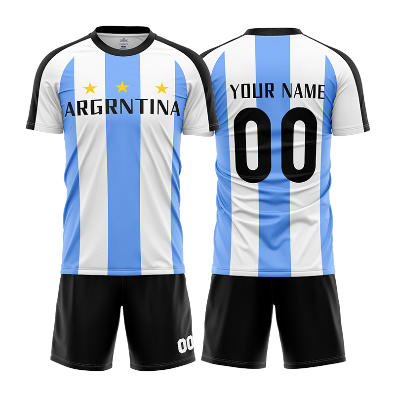 Argentina Blu a Righe Bianche