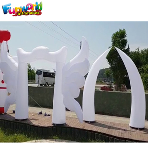 Hình Dạng Cánh Quảng Cáo Trang Trí <span class=keywords><strong>Inflatable</strong></span> Arch Bright <span class=keywords><strong>Inflatable</strong></span> <span class=keywords><strong>Cone</strong></span> - Product Image 2