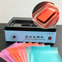 Nouvelle machine à envelopper sous vide A4 FONLYU pour iPhone 17 Pro Max, machine de laminage et d'enveloppement de film à couverture intégrale à changement de couleur